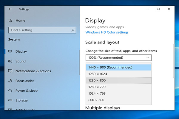 check-screen-resolution-windows-10