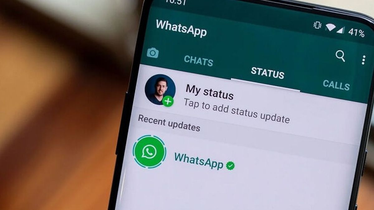 New WhatsApp Status