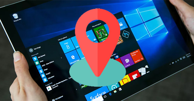 location Windows 10